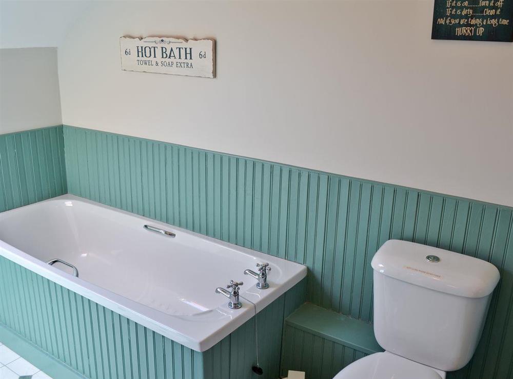 Bathroom at The Cottage in Great Ellingham, near Attleborough, Norfolk. , Great Britain