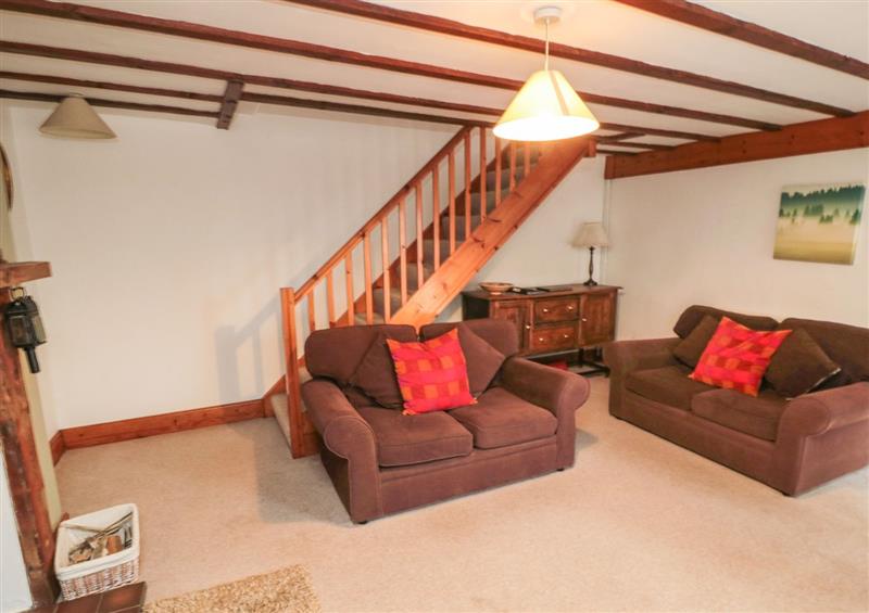 The living area at The Cottage, Hartoft near Pickering