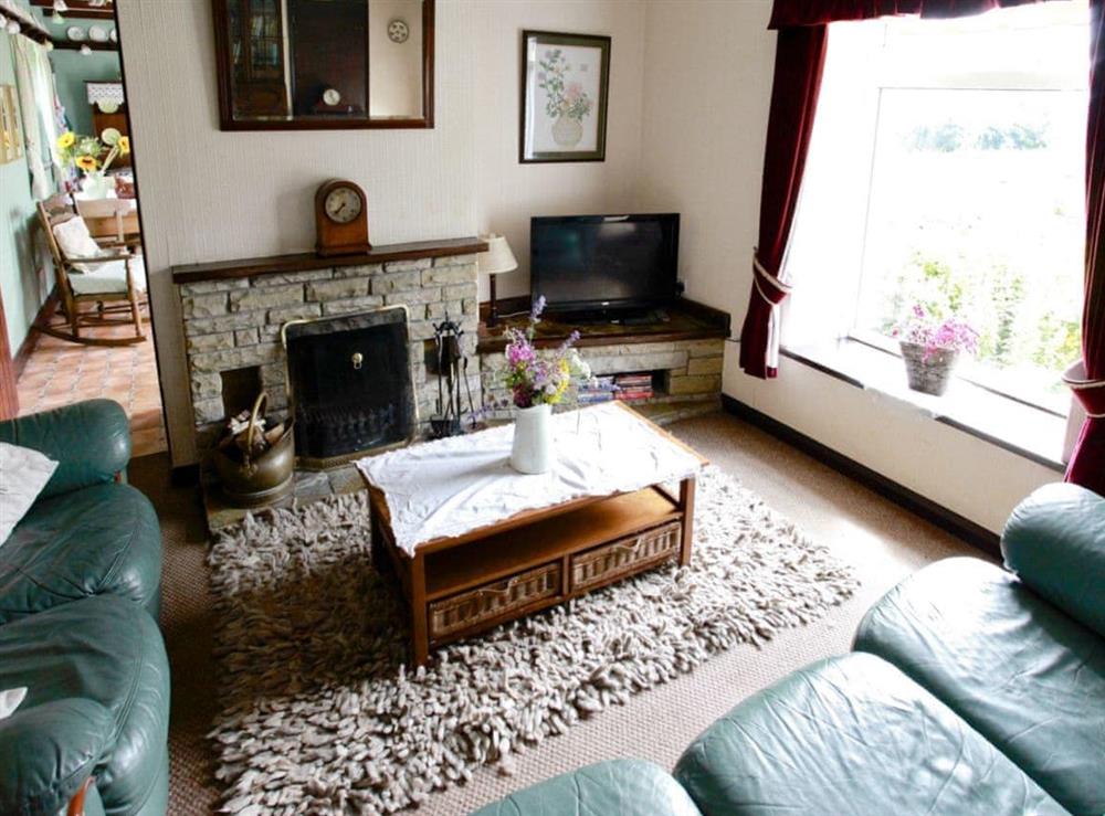 Living room at The Cottage in Harwood Dale, Scarborough, North Yorkshire