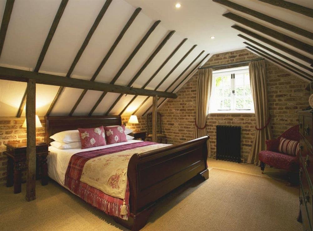 Double bedroom at The Cottage in Haslemere, Surrey., Great Britain