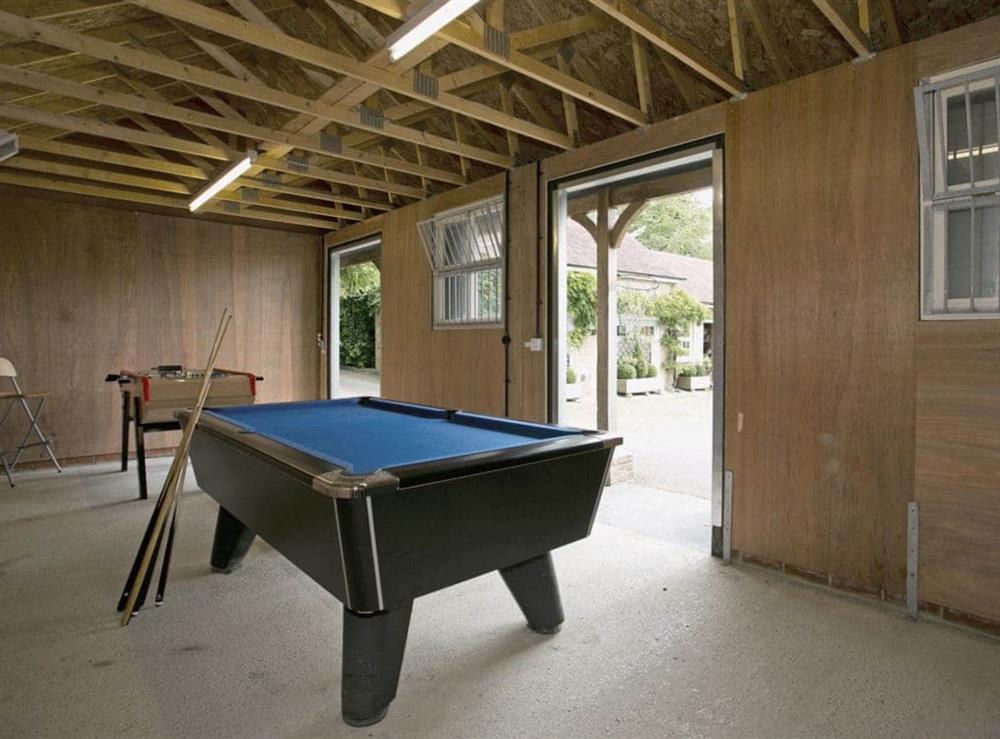 Games room at The Cottage in Haslemere, Surrey., Great Britain