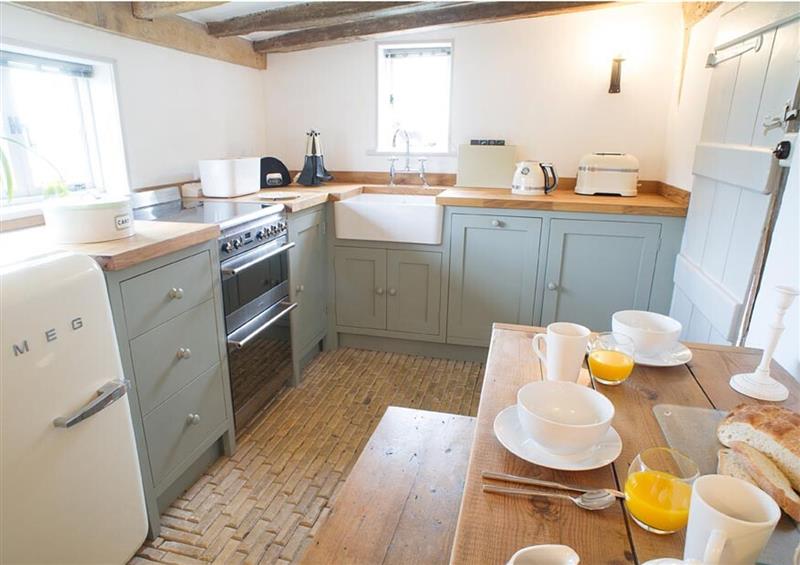 The kitchen at The Cottage, High Ash Farm, Peasenhall