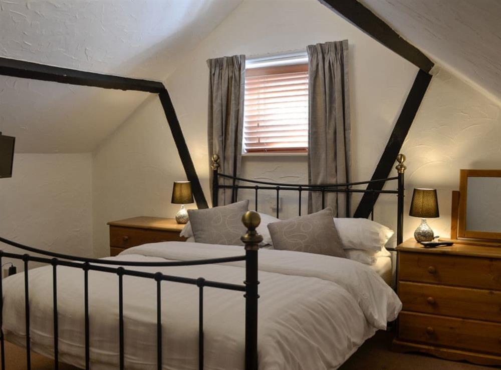 Double bedroom at The Cottage in Ilfracombe, Devon