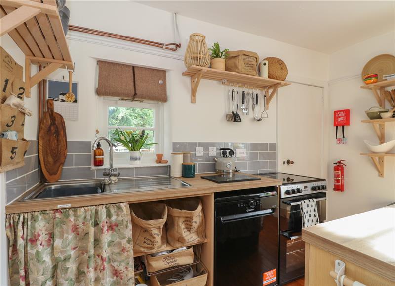 This is the kitchen at The Cottage In The Woods, Connel