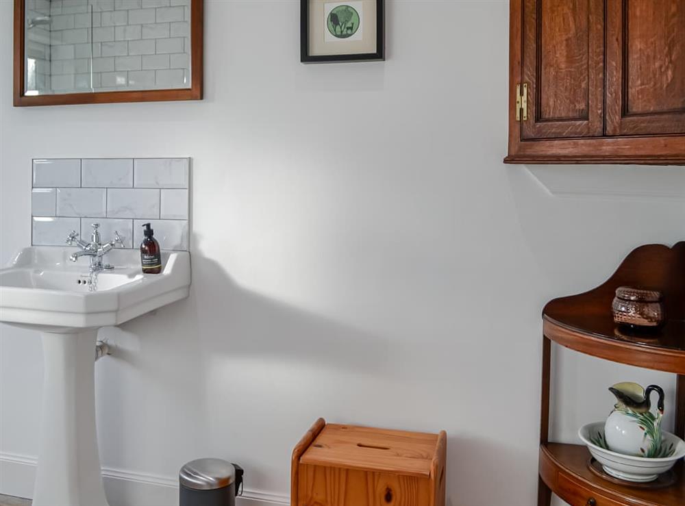 Bathroom at The Cottage in Leitholm<br /> near Coldstream, Berwickshire