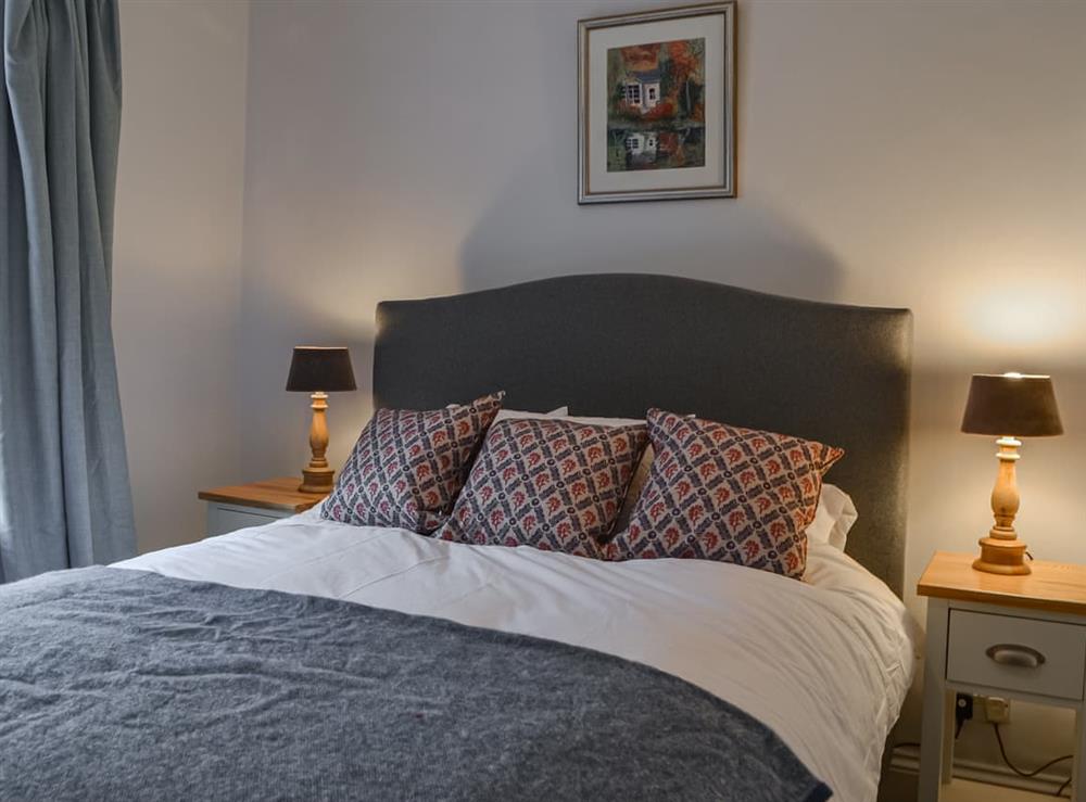 Double bedroom at The Cottage in Lesbury Near Alnwick, Northumberland