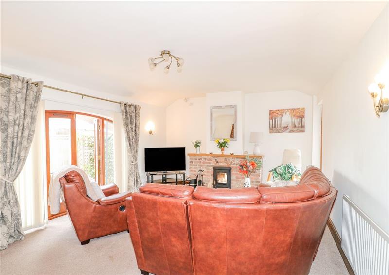 This is the living room at The Cottage, Mapperley near Ilkeston