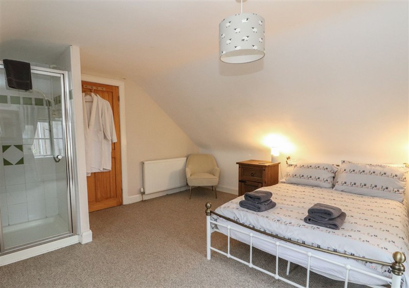 One of the bedrooms at The Cottage, Methven