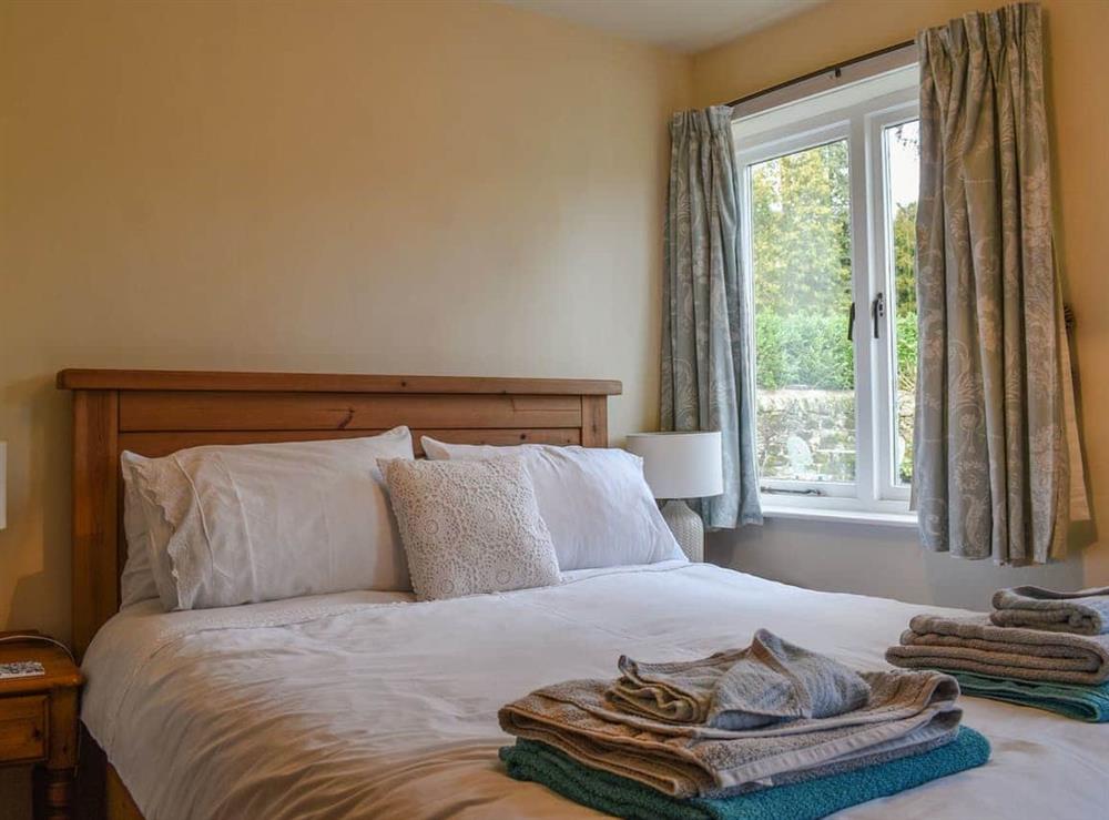 Double bedroom at The Cottage in Middle Mayfield, near Ashbourne, Staffordshire