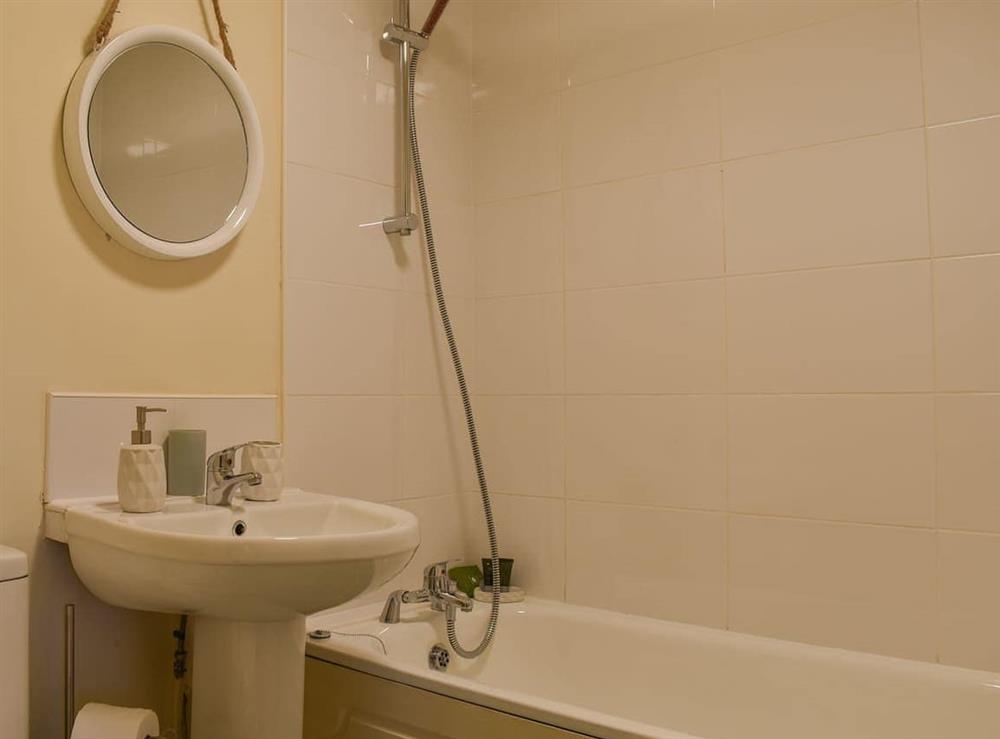 En-suite at The Cottage in Middle Mayfield, near Ashbourne, Staffordshire