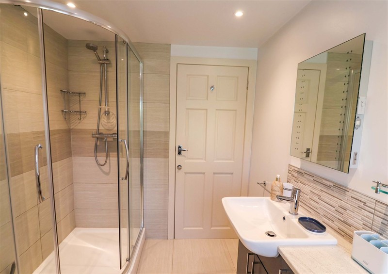 The bathroom at The Cottage Middle Westwater, Westwater Nr Axminster