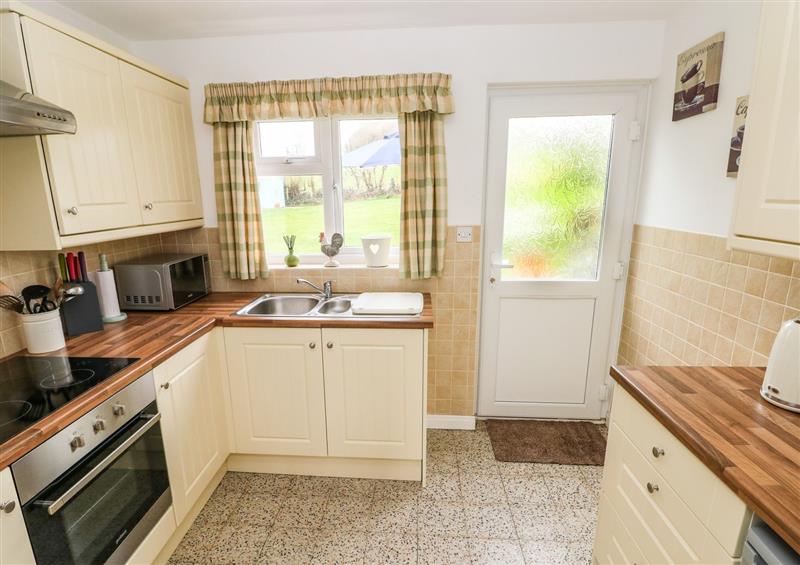 The kitchen at The Cottage, Narberth
