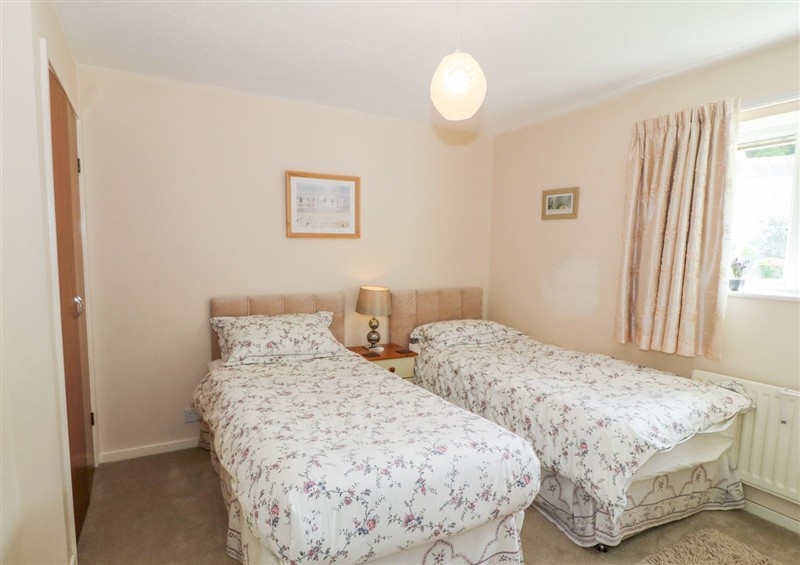 One of the bedrooms at The Cottage On The Green, Porthmadog
