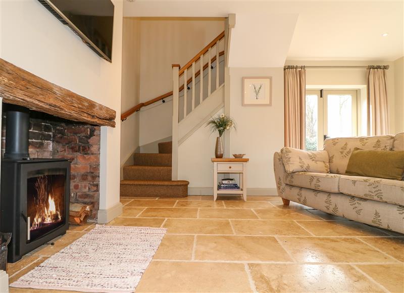 Enjoy the living room at The Cottage, Orgreave near Alrewas