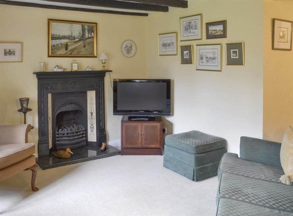 Characterful living room at The Cottage in Sinnington, near Pickering, North Yorkshire