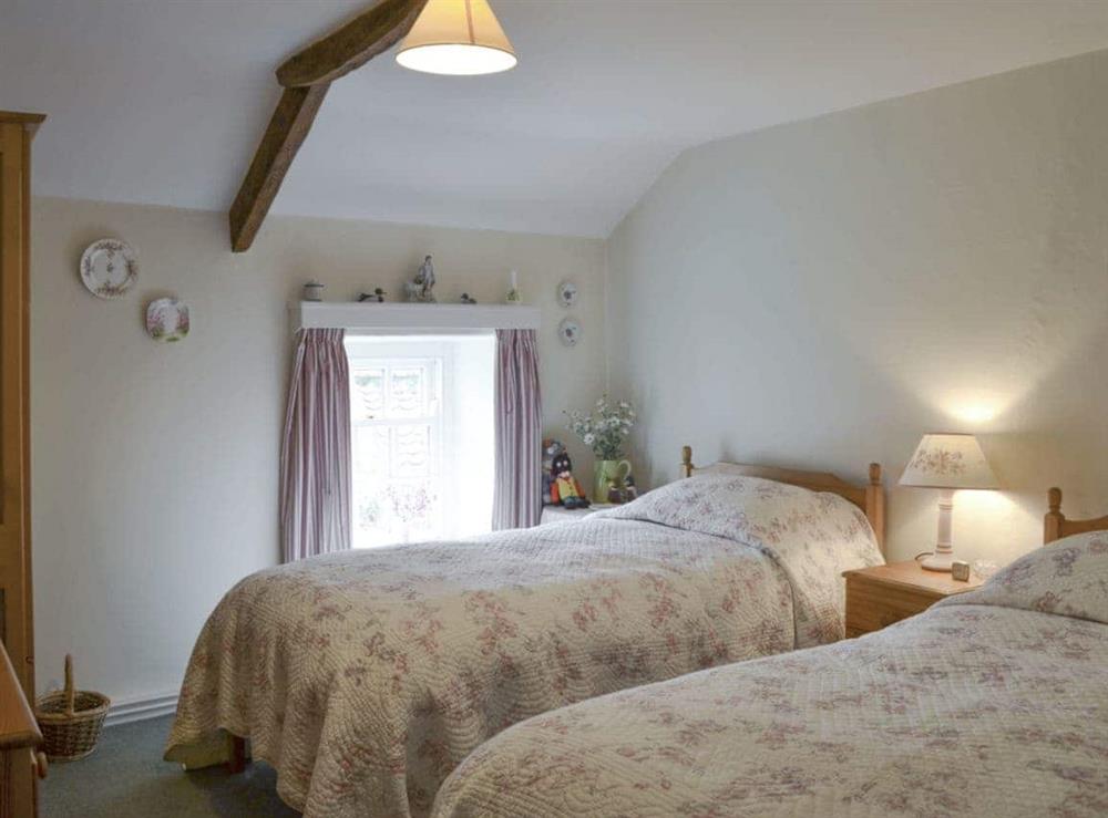 Good-sized twin bedroom at The Cottage in Sinnington, near Pickering, North Yorkshire