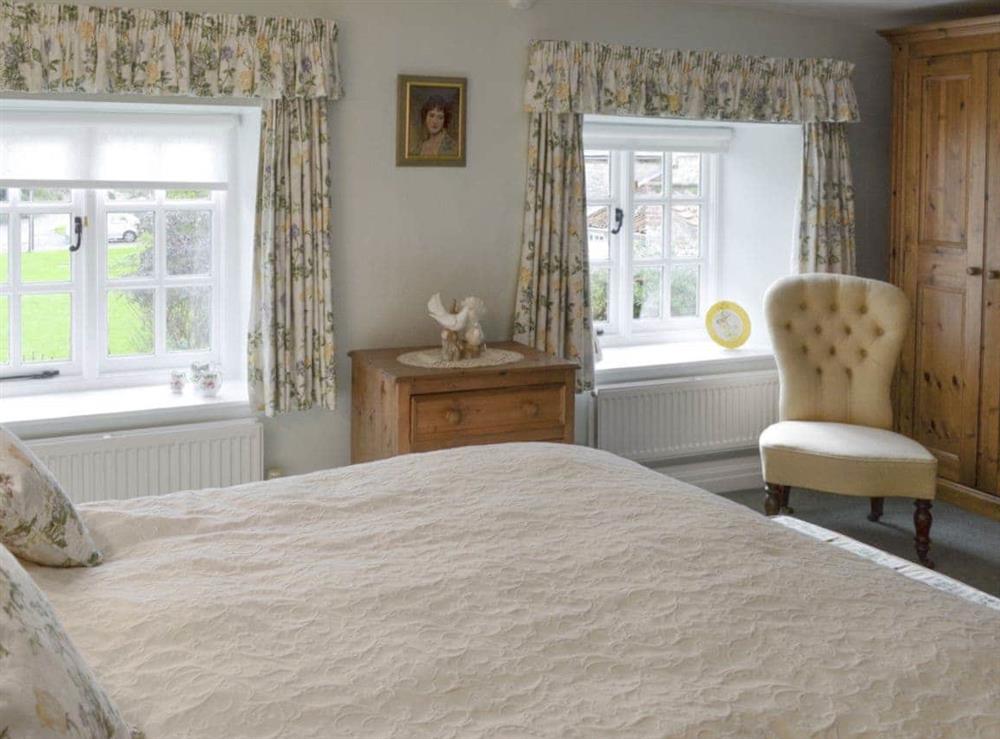 Master bedroom at The Cottage in Sinnington, near Pickering, North Yorkshire