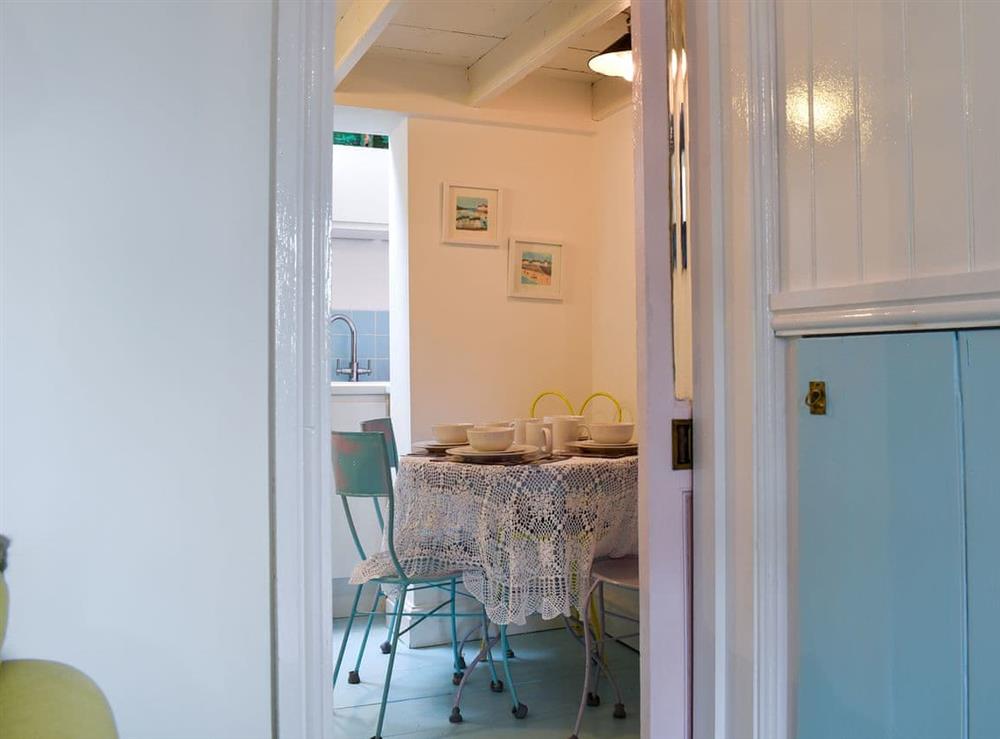 Dining room at The Cottage in St Ives, Cornwall