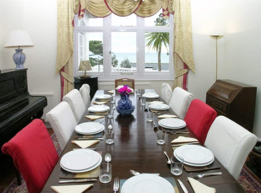 Dining room at The Cottage  in St Margarets Bay, Dover., Kent