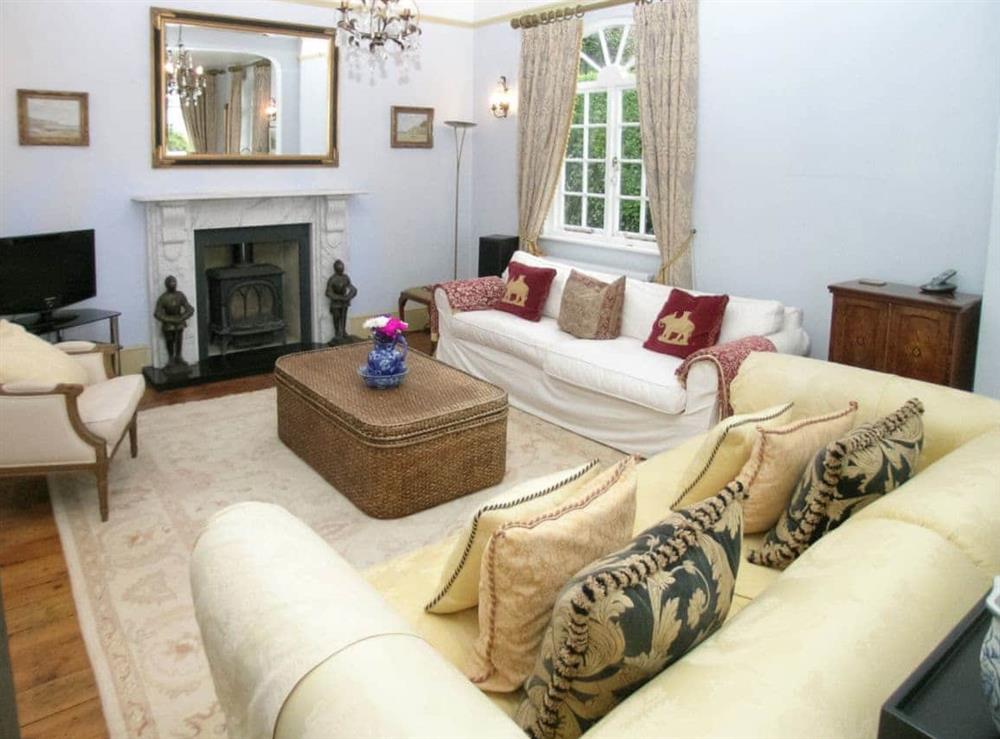 Living room at The Cottage  in St Margarets Bay, Dover., Kent