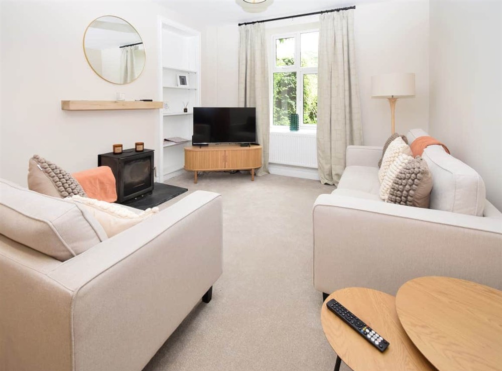 Living room/dining room at The Cottage in Staveley, near Kendal, Cumbria