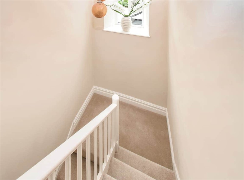 Stairs at The Cottage in Staveley, near Kendal, Cumbria