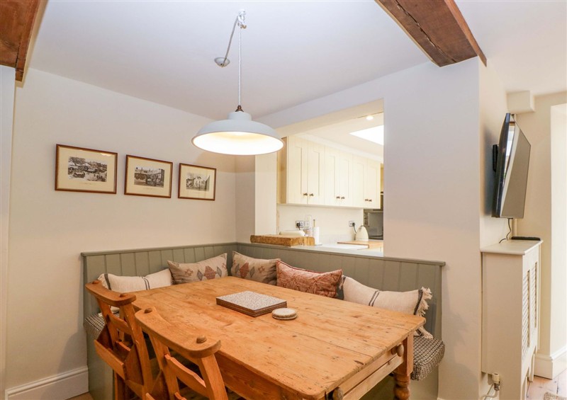 This is the dining room at The Cottage, Stow-On-The-Wold