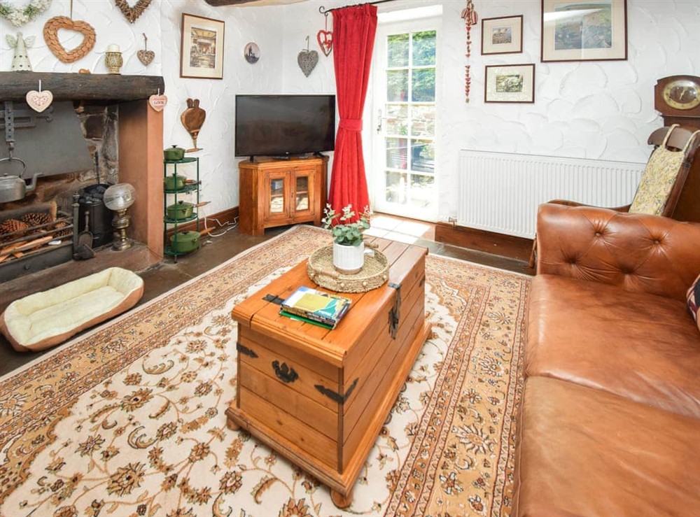 Living area at The Cottage in Tirril, Cumbria