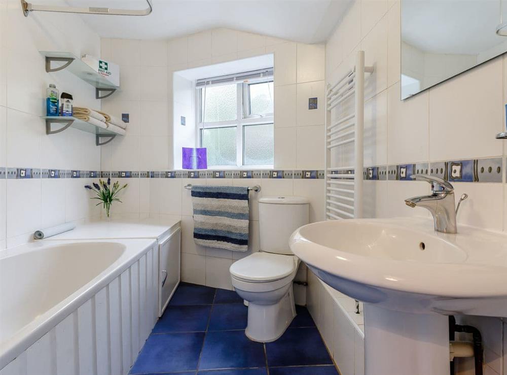 Bathroom at The Cottage in Wells, Somerset