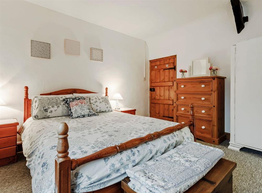 Double bedroom at The Cottage in Wells, Somerset