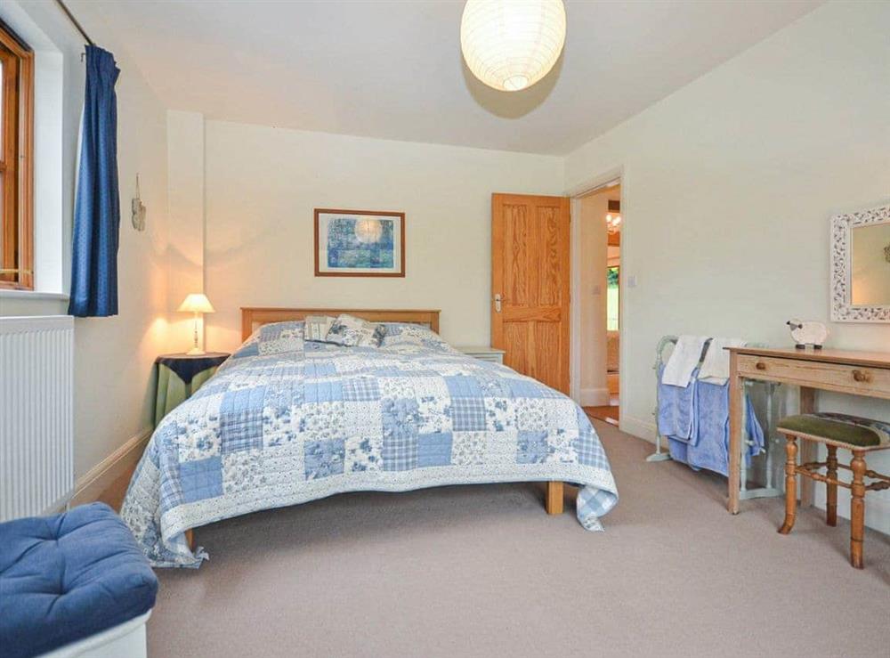 This is a bedroom at The Cottage in West Burton, West Sussex