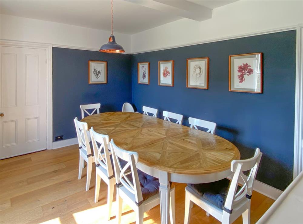 Dining room at The Cottage in West Wittering, West Sussex