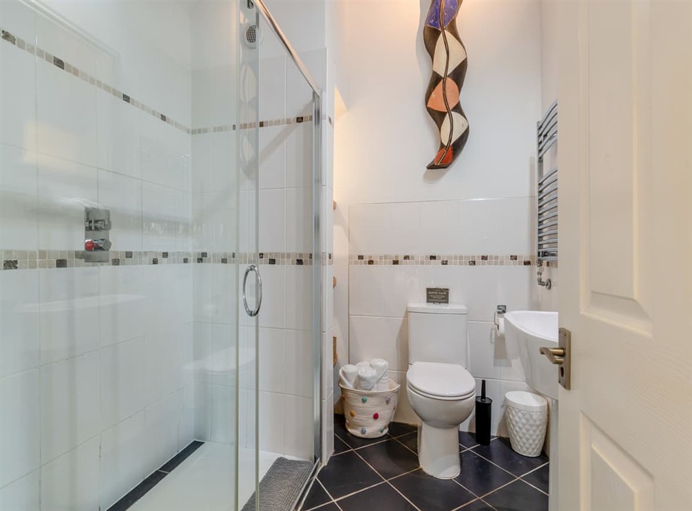 En-suite at The Cottage in Woking, near Guildford, Surrey