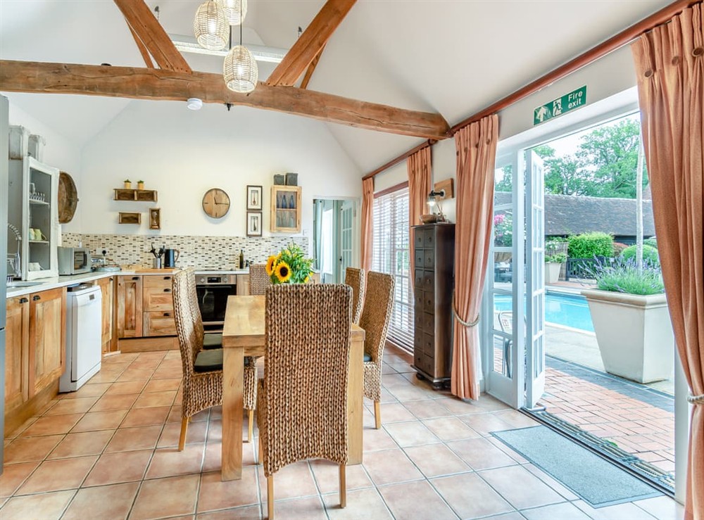 Kitchen area at The Cottage in Woking, near Guildford, Surrey