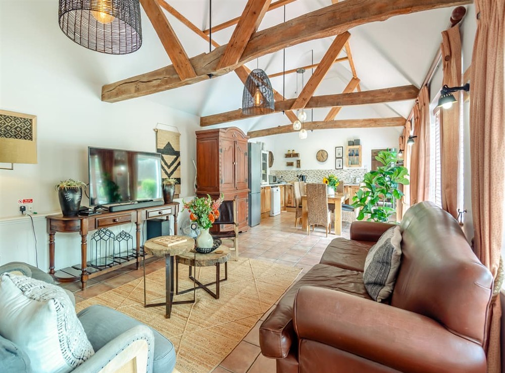 Open plan living space (photo 2) at The Cottage in Woking, near Guildford, Surrey