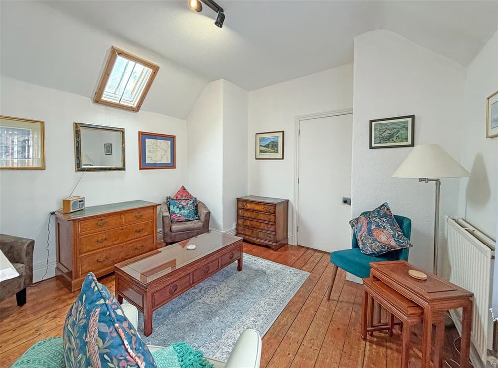 Living room at The Courtyard Cottage in Llangollen, Denbighshire