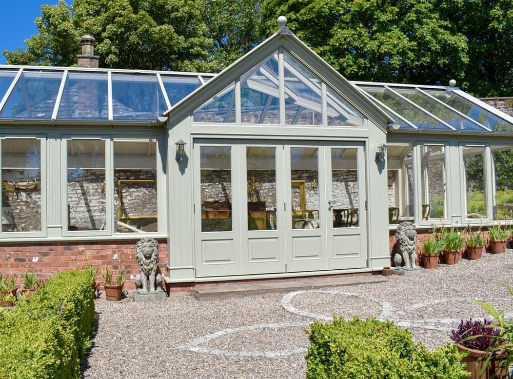 Delightful garden room at The Courtyard Suite in Pitscandly, near Forfar, Angus