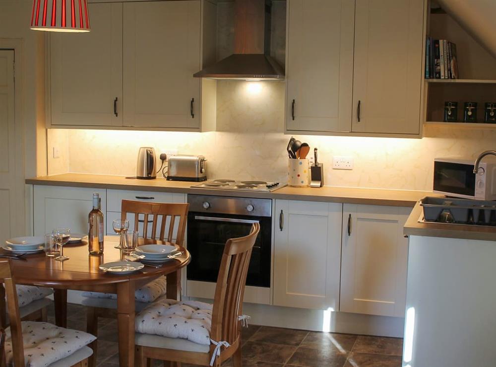 Kitchen/diner at The Courtyard Suite in Pitscandly, near Forfar, Angus