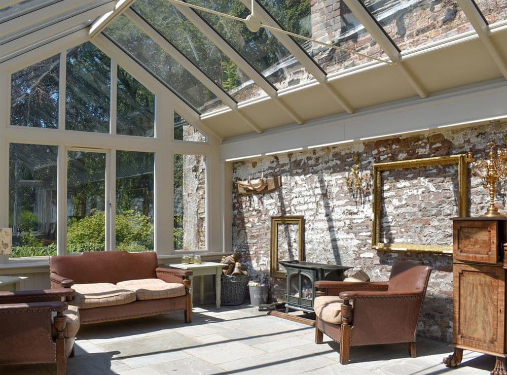 Peaceful and relaxing garden room at The Courtyard Suite in Pitscandly, near Forfar, Angus