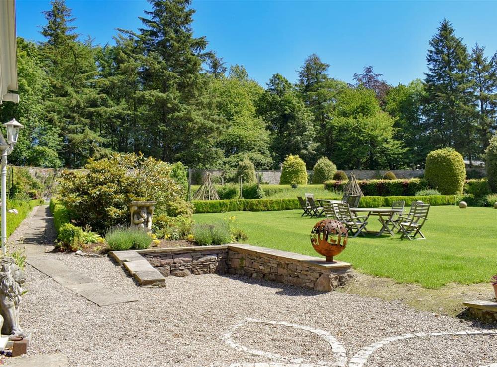 Stunning garden and grounds at The Courtyard Suite in Pitscandly, near Forfar, Angus