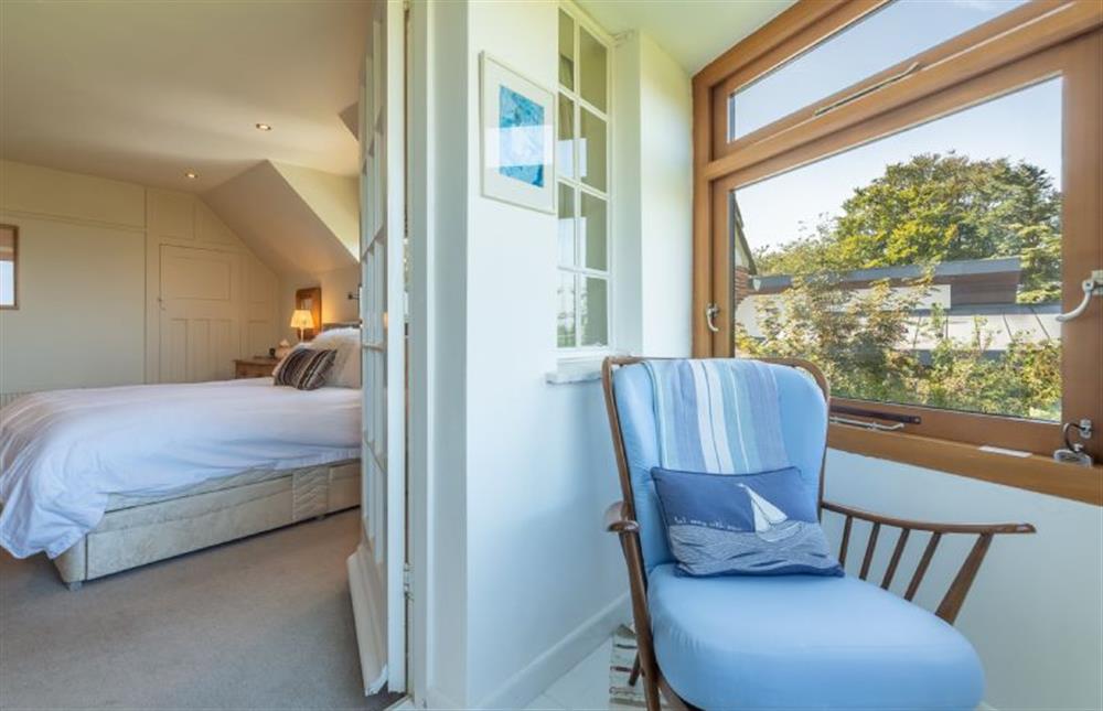 The lovely Balcony leads from the Master bedroom and bedroom two at The Cove, Old Hunstanton