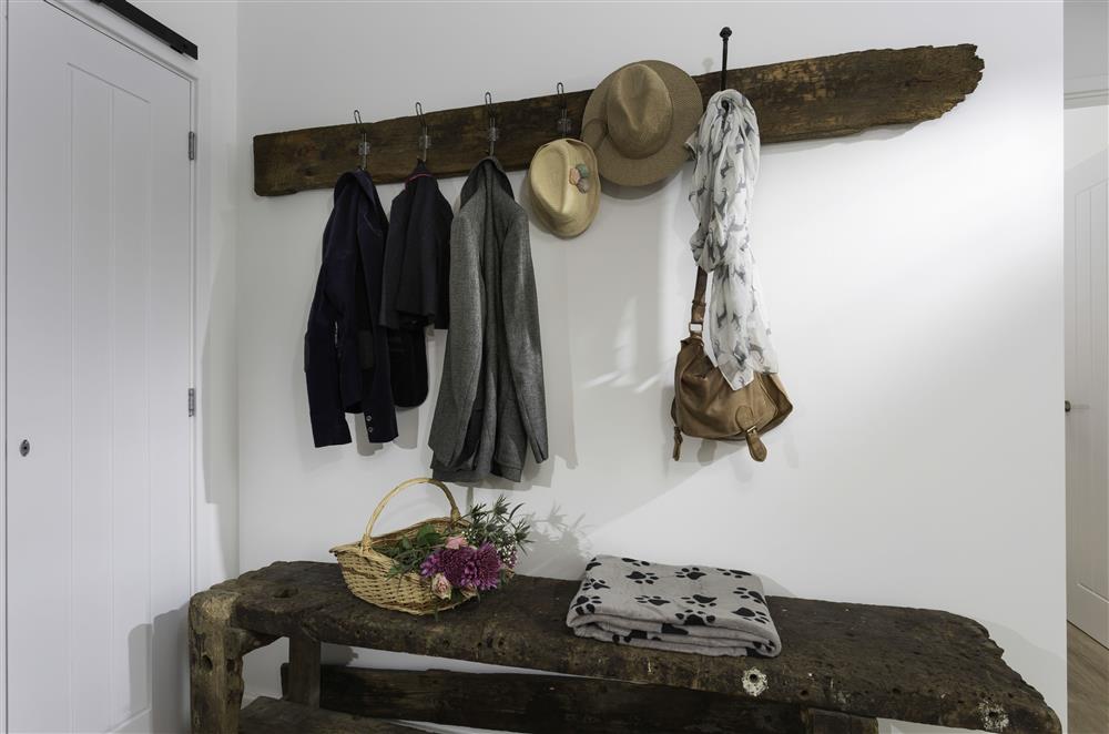 Entrance hall with ample storage for coats and boots