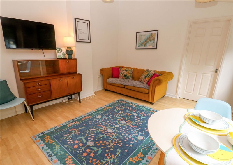 Relax in the living area (photo 3) at The Cow Shed, Gloweth near Truro