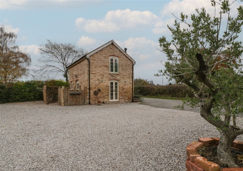 The setting at The Cow Shed, Gorsley near Newent