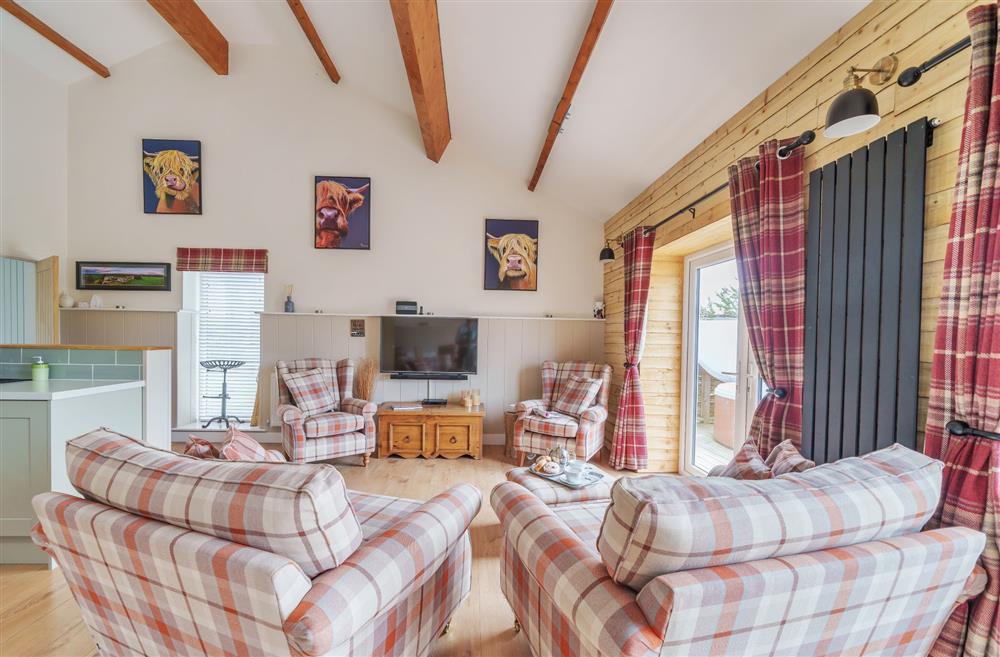 Stylish furnishings all around this property at The Cow Shed, Sherborne