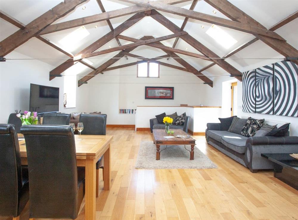Open plan living space (photo 2) at The Cow Shed in Tiverton, Devon