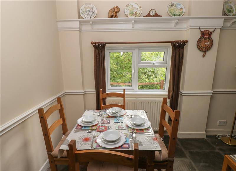 The dining room at The Cows Cupboard, Nantgaredig near Carmarthen