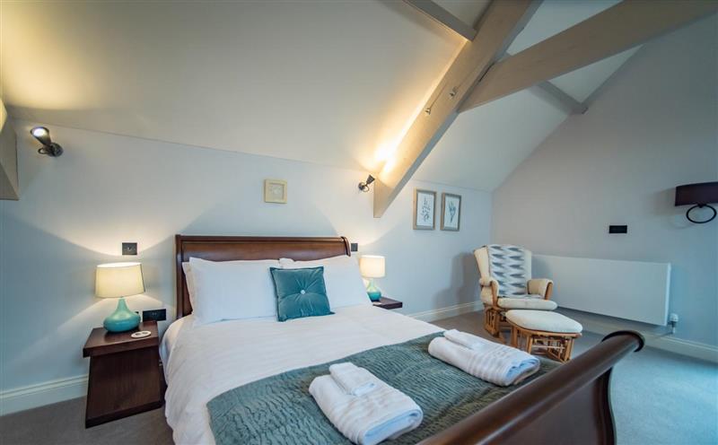 This is a bedroom at The Cowshed, Nr Watchet