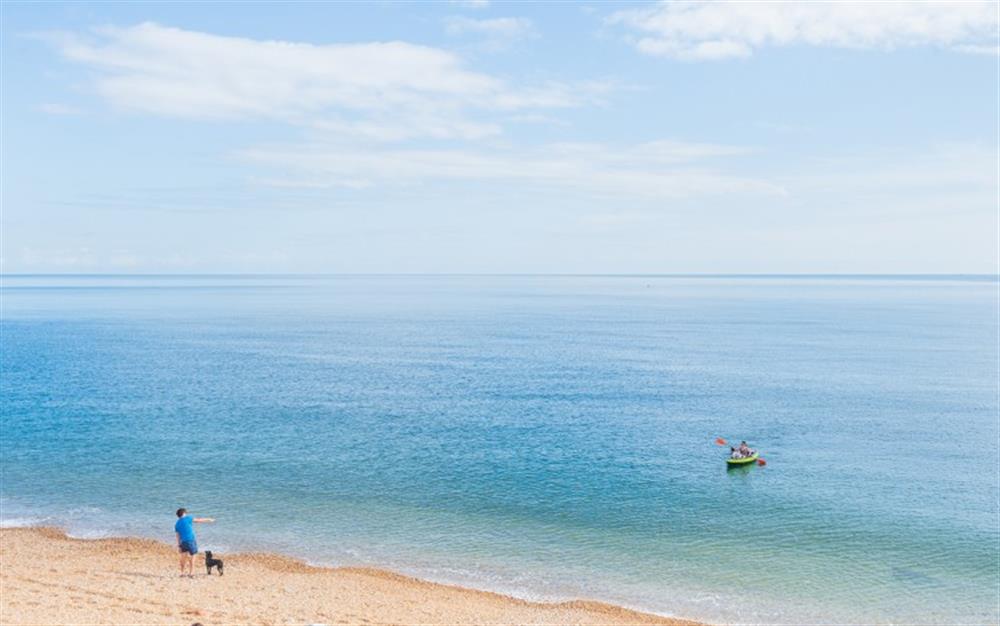 Beesands beach  at The Crab Pot in Beesands