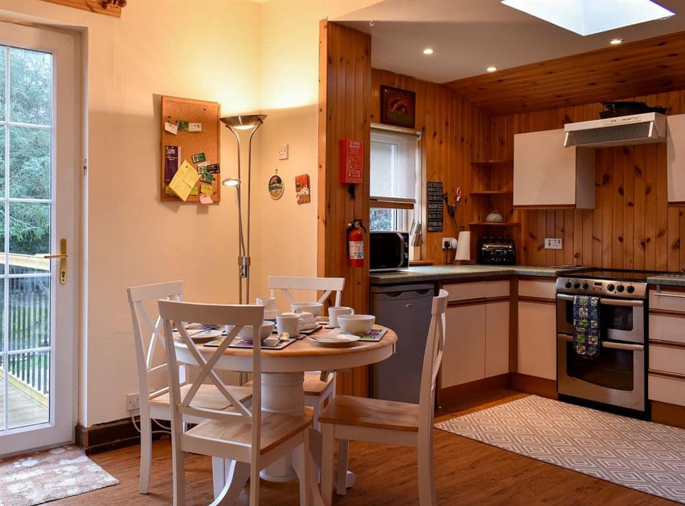 Spacious kitchen and dining area at The Creagan in Corrie, near Brodick, Isle Of Arran